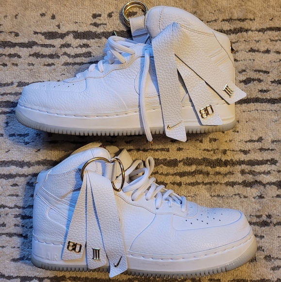Nike Victor Cruz x Air Force 1 Mid Size 11 - Picture 1 of 12